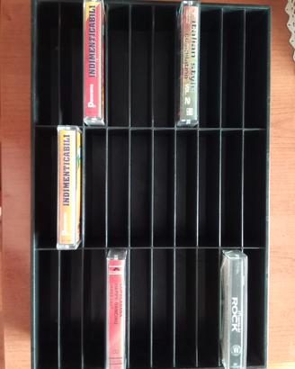 Porta musicassette vintage 