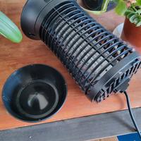 Ammazza zanzare 2 lampade 16 watt IKS18 nere