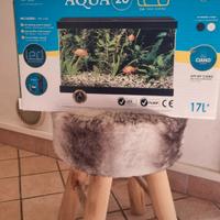 Acquario per pesci in vetro 17L