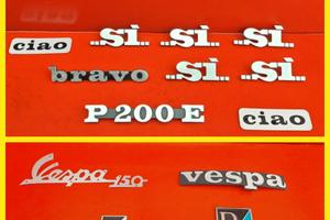 ADESIVO TARGHETTA PIAGGIO