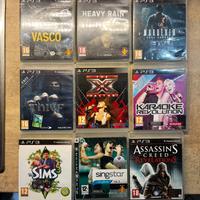 Lotto giochi playstation 3