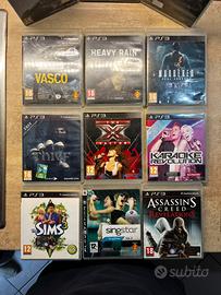 Lotto giochi playstation 3