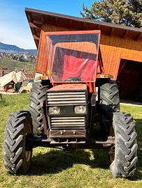 Trattore Fiat 70/66doppia trazione con pala Pisoni
