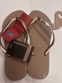Havaianas rose gold num eur 39/40