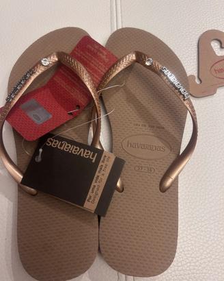 Havaianas rose gold num eur 39/40