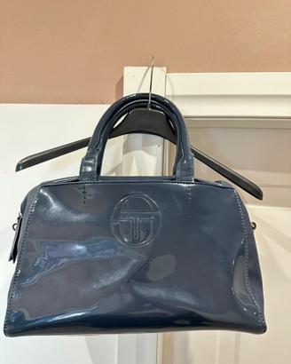 Sergio Tacchini Borsa Blu Lucida