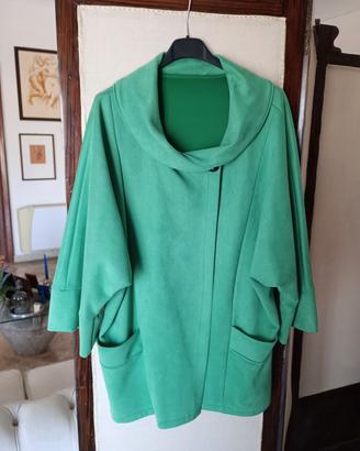 Giacca tessuto scamosciato 