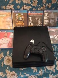 Ps4 pro 1 tb con 6 giochi