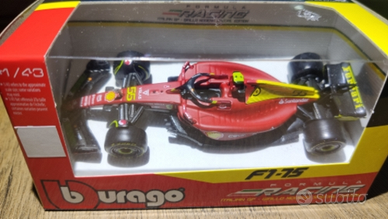 Modellino Ferrari F1-75 2022 Monza Sainz