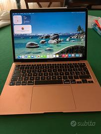 MacBook Air M1 13” 256 GB rosa – usato pochissimo