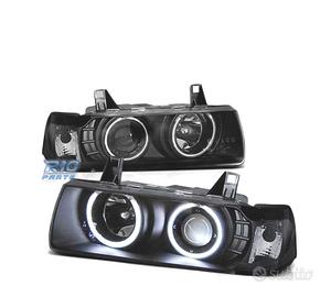 FARI OCCHI ANGEL CCFL BMW E36 COUPE CABRIO NERI
