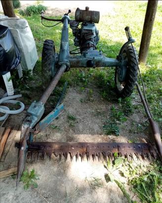 Falciatrice Laverda con due motori