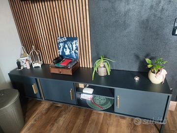 Mobile sotto tv colore nero