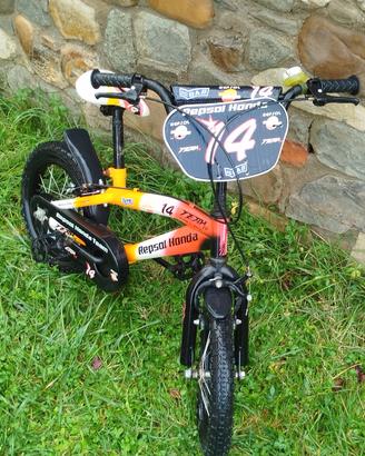 Bicicletta per bambini modello Honda Repsol 