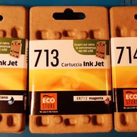 Cartucce Inkjet 712-713-714 Ciano-Magenta-Giallo