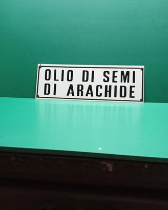 cartello vintage 
