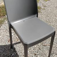 sedie impilabili da giardino