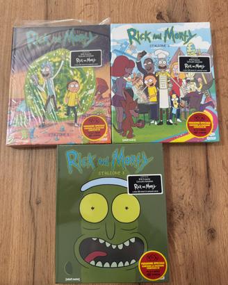 Rick and Morty Blu-Ray 1-3