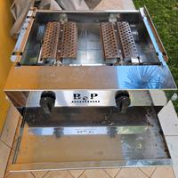 barbecue  a gas con piastra ollare 