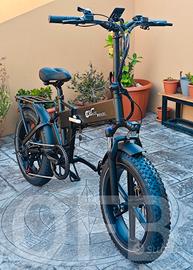 Bici elettrica fat biammortizzata legale NUOVA 