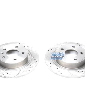 DISCHI FRENO FORATI E SCANALATI PER VOLKSWAGEN VW