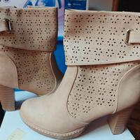 Stivaletti similpelle beige tg. 39