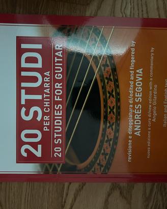 20 studi per chitarra Segovia