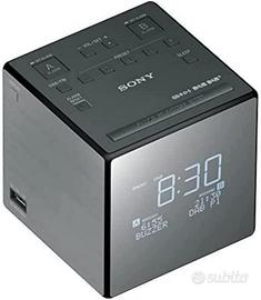 Sony XDR-C1DBP Radiosveglia FM/DAB/DAB+, Nero/Arge