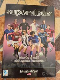 Album Figurine SUPERALBUM Storia e Miti Calcio Ita
