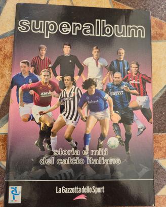 Album Figurine SUPERALBUM Storia e Miti Calcio Ita