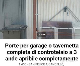 parta garage o tavernetta o cantina 