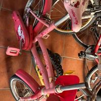 Bicicletta per bambina hello kitty