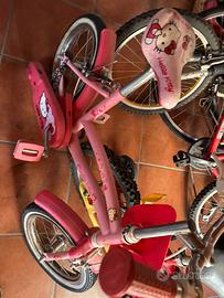 Bicicletta per bambina hello kitty