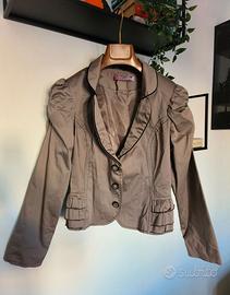 Giacca donna beige Eking taglia 42