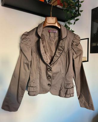 Giacca donna beige Eking taglia 42