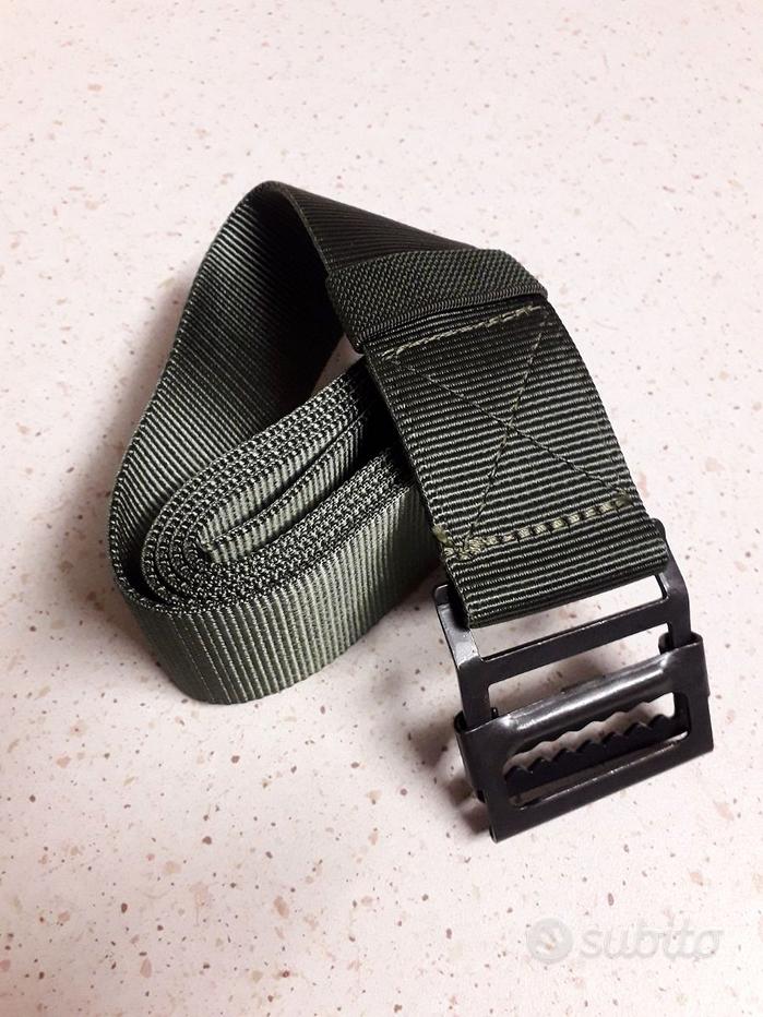 Cintura Nylon Elastica 3.8 Cm Cintura Tattica Uomo KEMISANT - Fibbia Sgancio Rapido, Nylon Elastico 3.8cm, Ideale Per Lavoro E Attività All'aperto Cinta Uomo Pelle