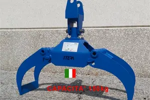 Pinza Legna IPL700 con STAFFA Doppio Snodo