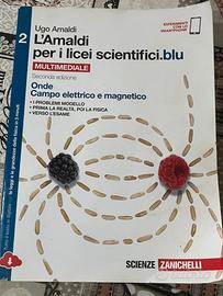 Libro di scienze onde campo elettrico per scuola
