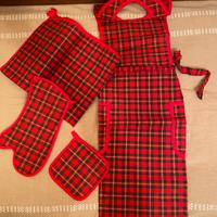 Set natalizio da cucina 4 pezzi