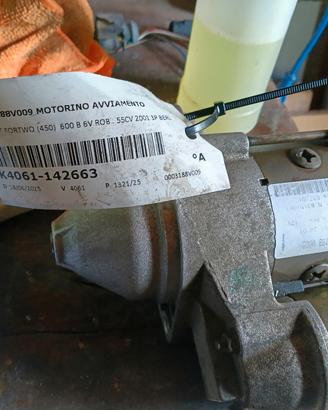 motorino d' avviamento smart 450
