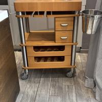 Carrello cucina portavivande