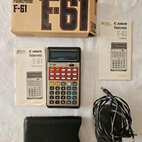 Calcolatrice Canon Palmtronic F61