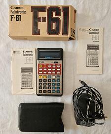 Calcolatrice Canon Palmtronic F61