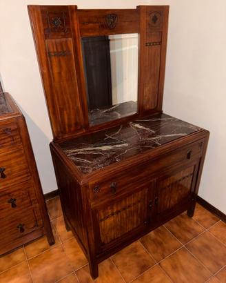 Camera da letto vintage