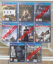 Giochi PS4 come nuovi