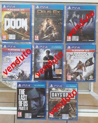 Giochi PS4 come nuovi