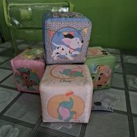 cubi in tessuto chicco