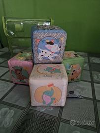 cubi in tessuto chicco