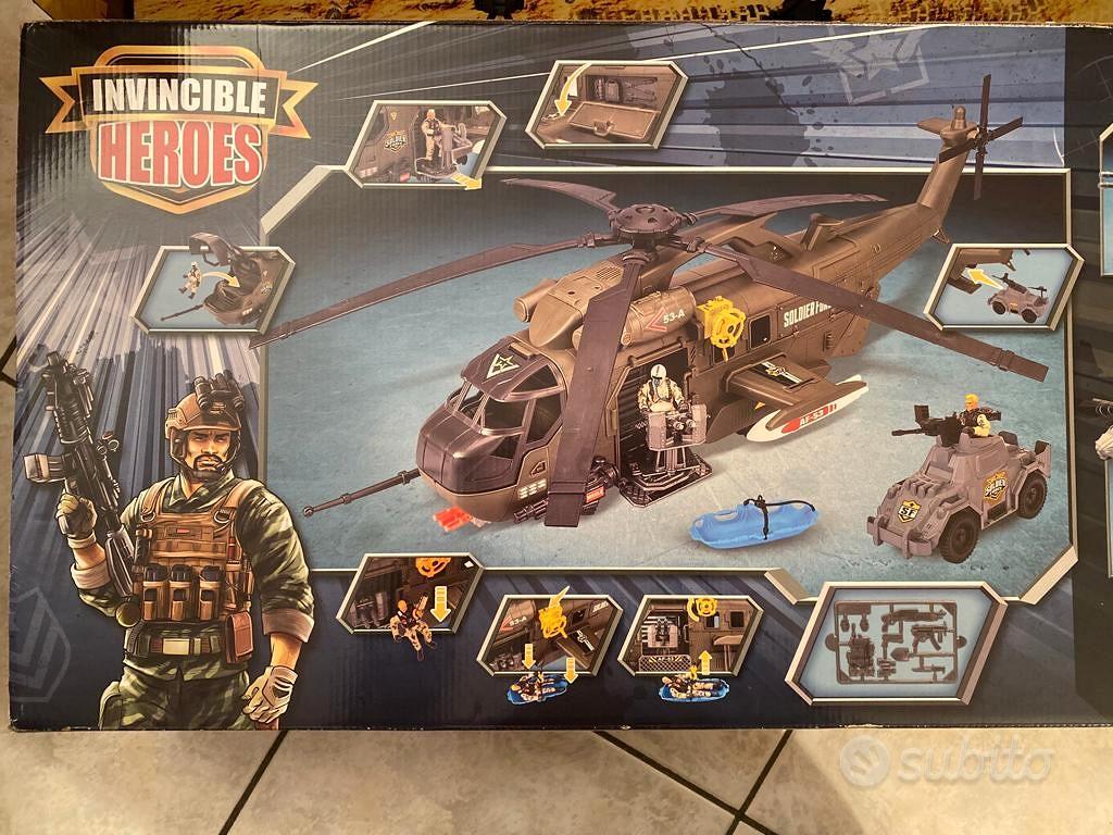 Mega Helicopter playset - Invincible Heroes - Tutto per i bambini In  vendita a Monza e della Brianza