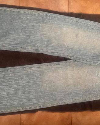 Jeans brillantinati 
